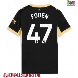Manchester City Phil Foden #47 Bortatröja Dam 2026-27 Kortärmad